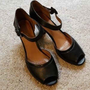 Black Mod Heels